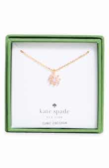 Kate Spade New York mini flower pendant necklace