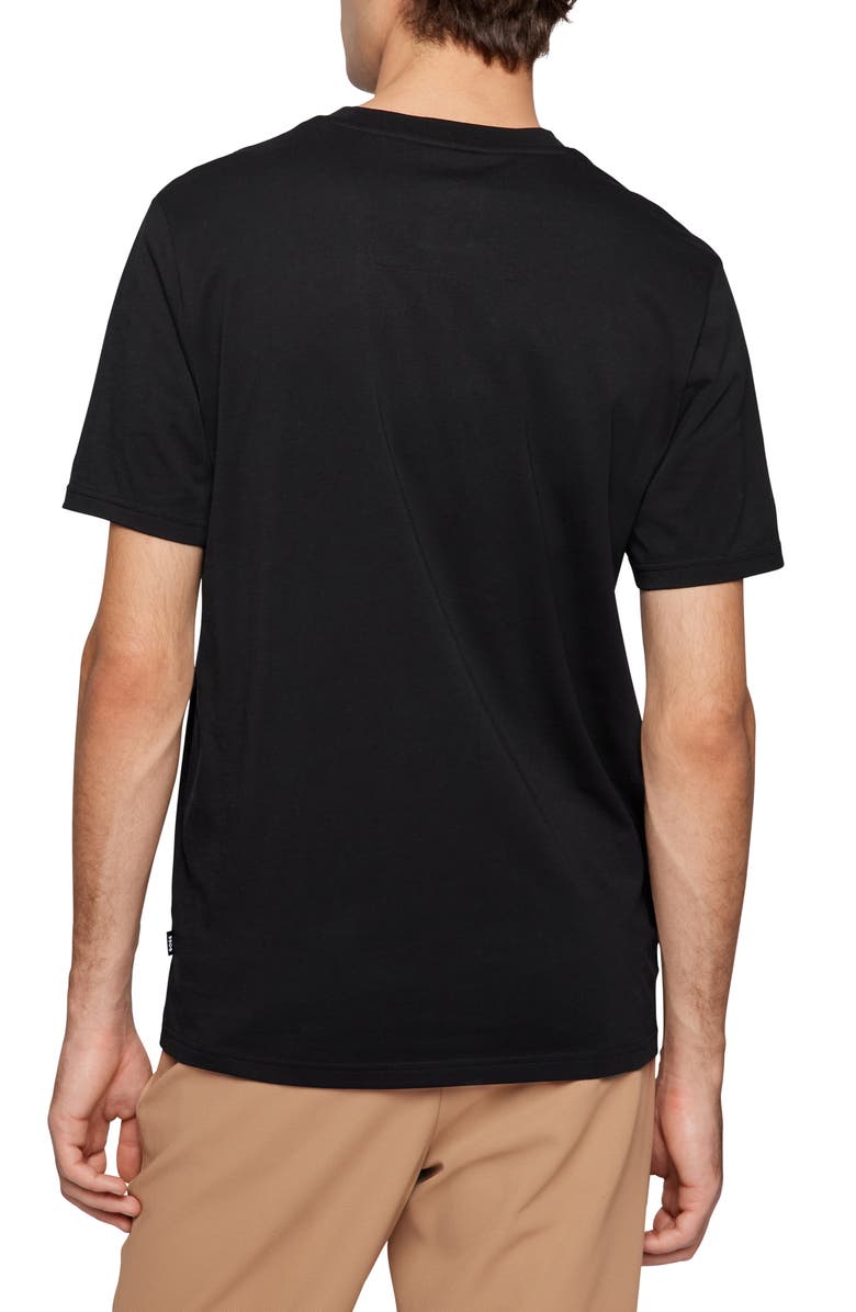 BOSS Men's Tiburt Logo Graphic Tee, Alternate, color, 