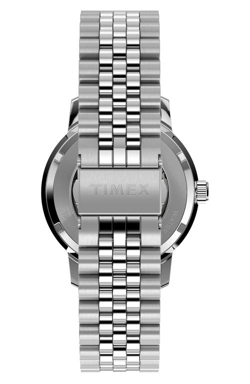 Timex ® X Peanuts Marlin® 75th Anniversary Edition Automatic Bracelet Watch, 40mm In Brown