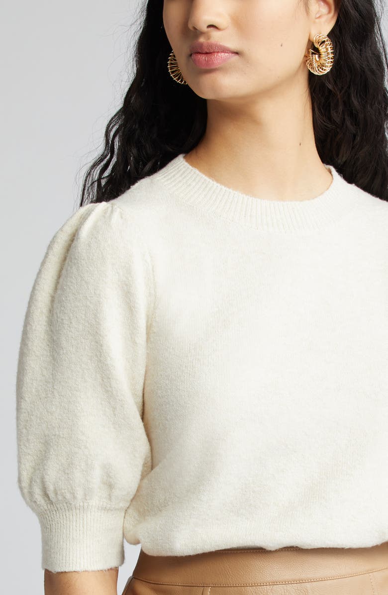 VERO MODA Doffy Puff Elbow Sleeve Sweater, Alternate, color, 