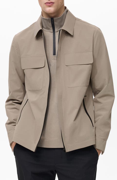 Water Repellent Shirt Jacket