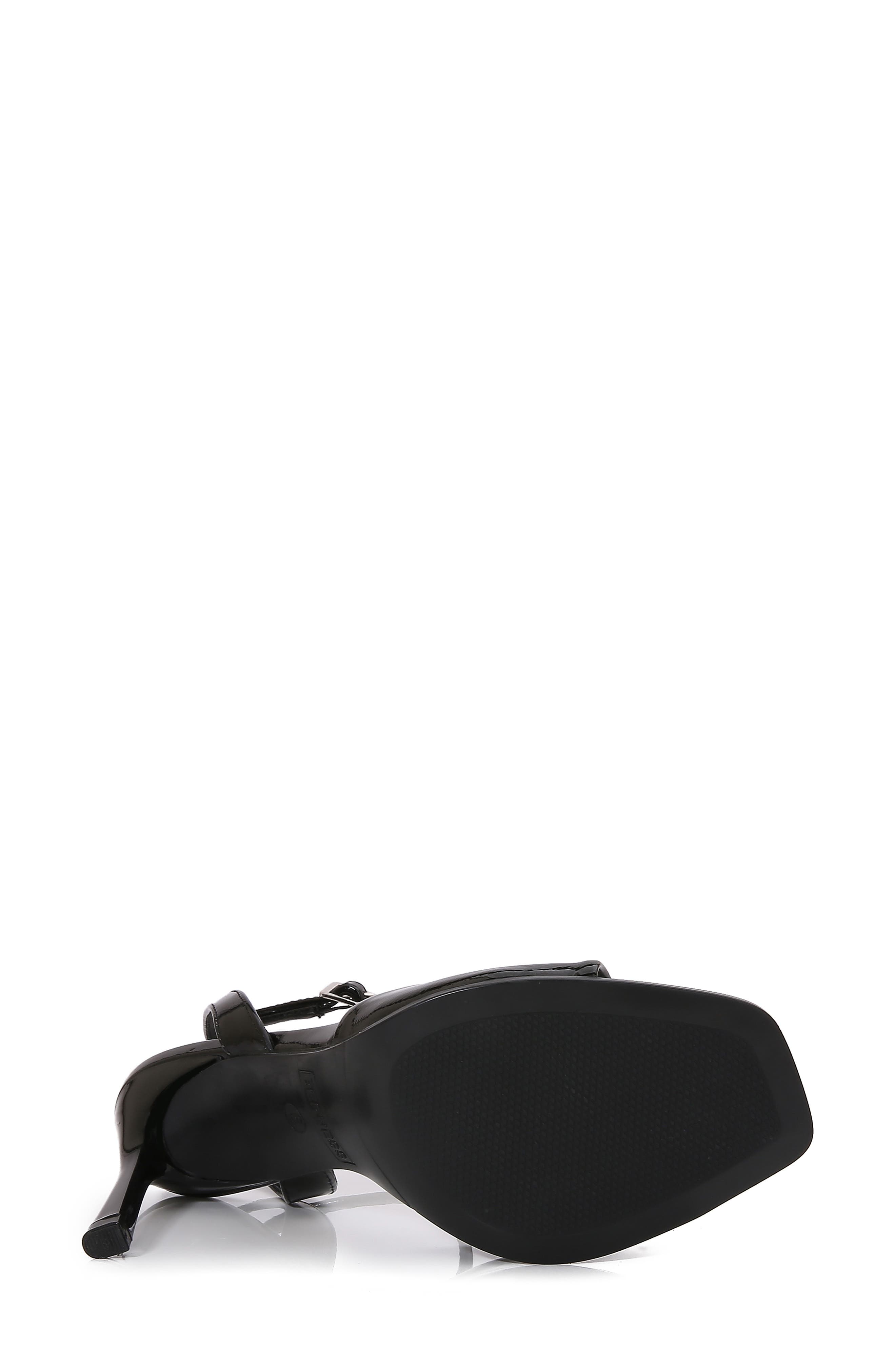 BERNESS Rhode Ankle Strap Stiletto Sandal, Alternate, color, Black