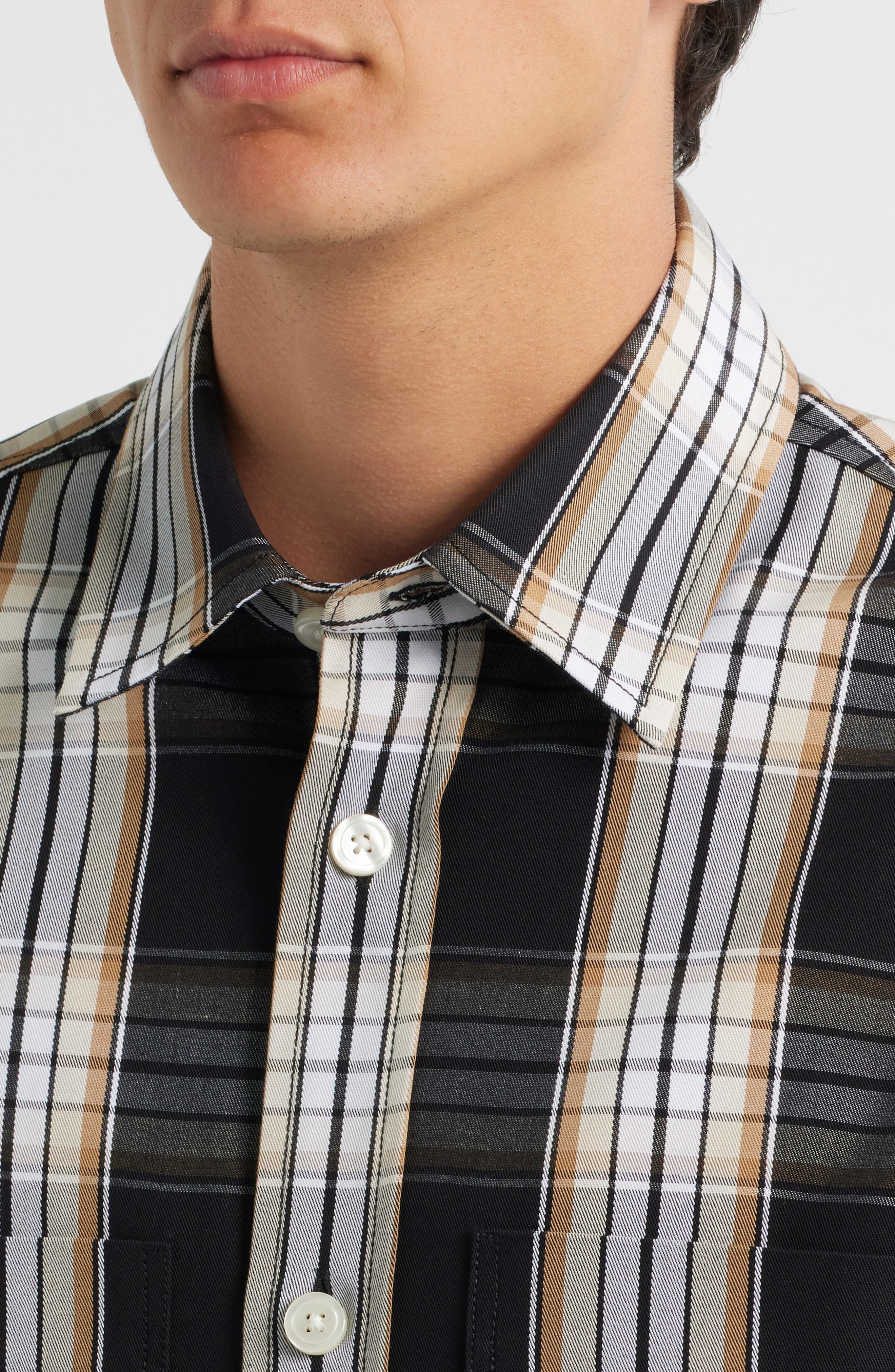 Owen Plaid Button-Up Shirt - image 2