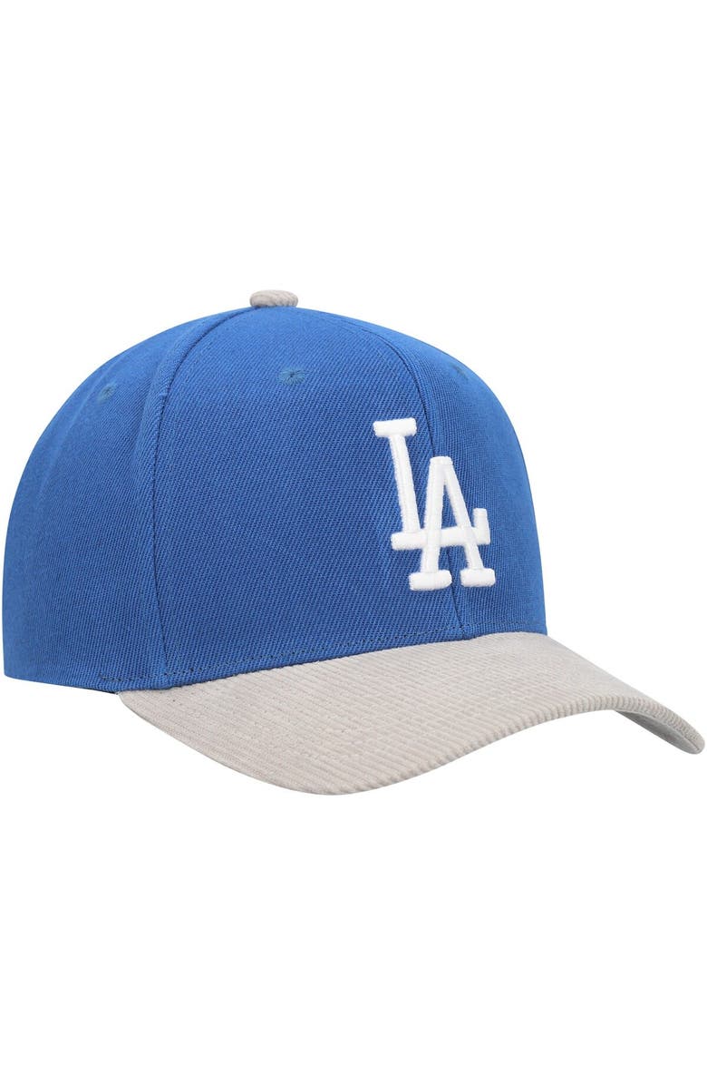 Mitchell & Ness Men's Mitchell & Ness Royal Los Angeles Dodgers Corduroy Pro Snapback Hat, Alternate, color, Royal