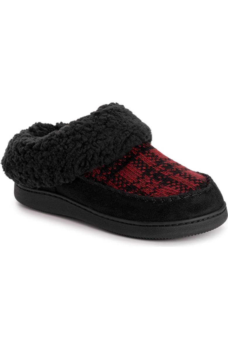 MUK LUKS Minerva Faux Shearling Slipper, Main, color,