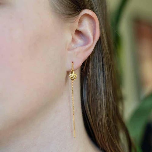 Astor & Orion Women's Heart Threaders In Gold In Gold