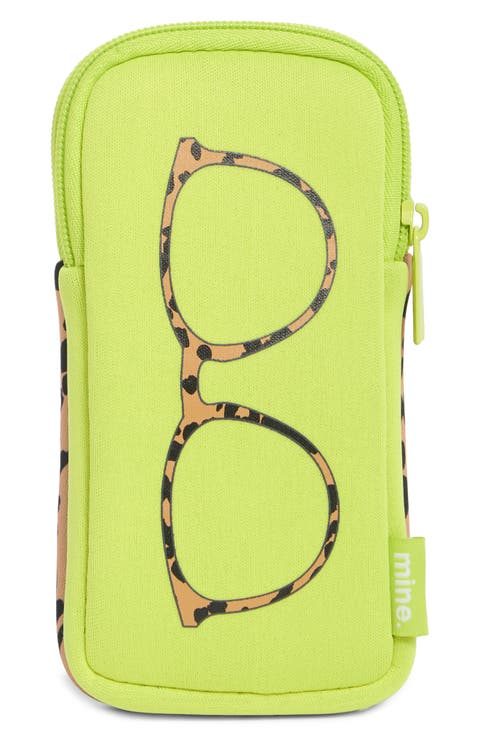 Leopard Double Eyeglass Case