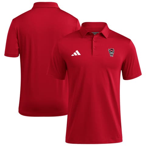 Men's adidas Red NC State Wolfpack Ultimate 365 Polo
