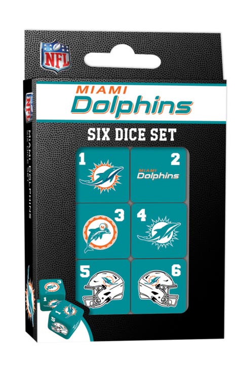 Miami Dolphins Dice Set - 19mm