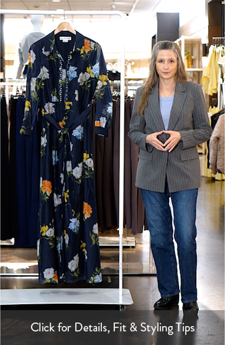 Addison Embellished Tie Waist Gown, sales video thumbnail