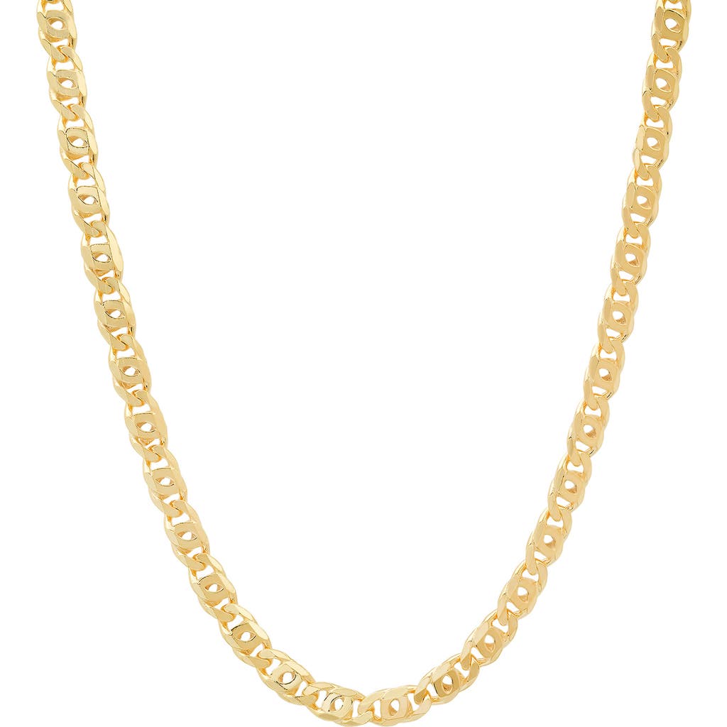 Queen Jewels Italian Chain Necklace In Gold