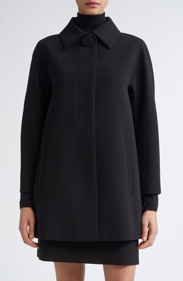 Max Mara Studio Oboe Cady A-Line Coat, Main, color, 