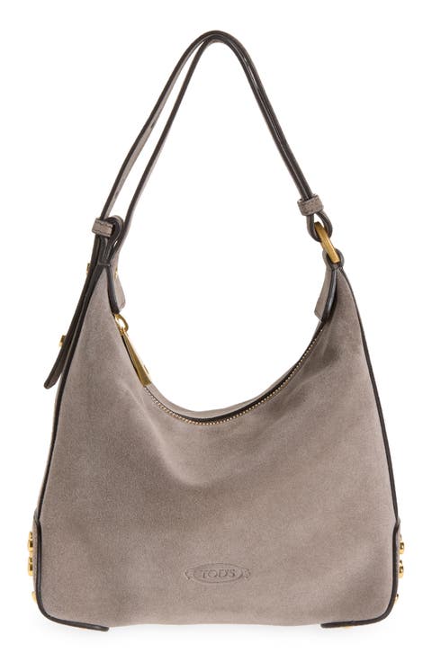 Gmt Sacca Mini Leather Hobo Bag