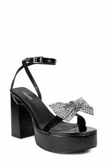 Isabella Faux Leather Platform Sandal