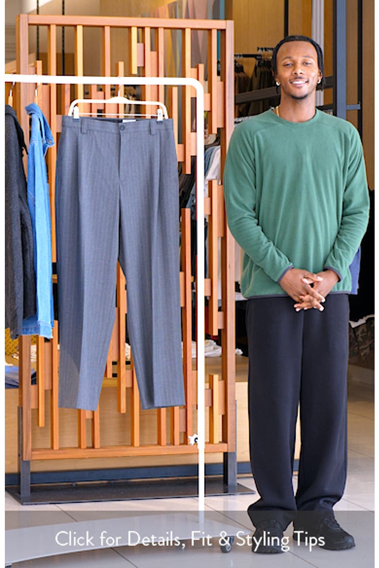 Straight Leg Suit Pants video