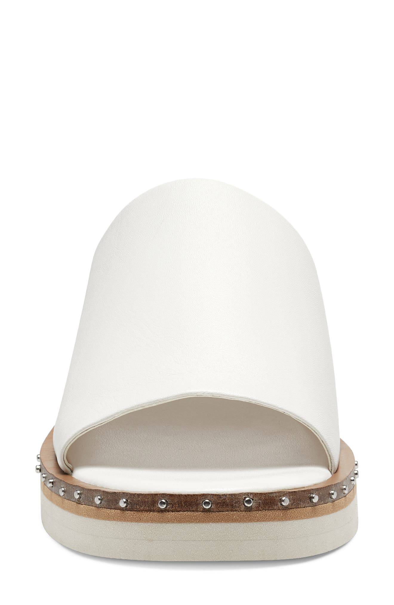 Meralda Wedge Slide Sandal, Alternate, color, WHITE SWAN