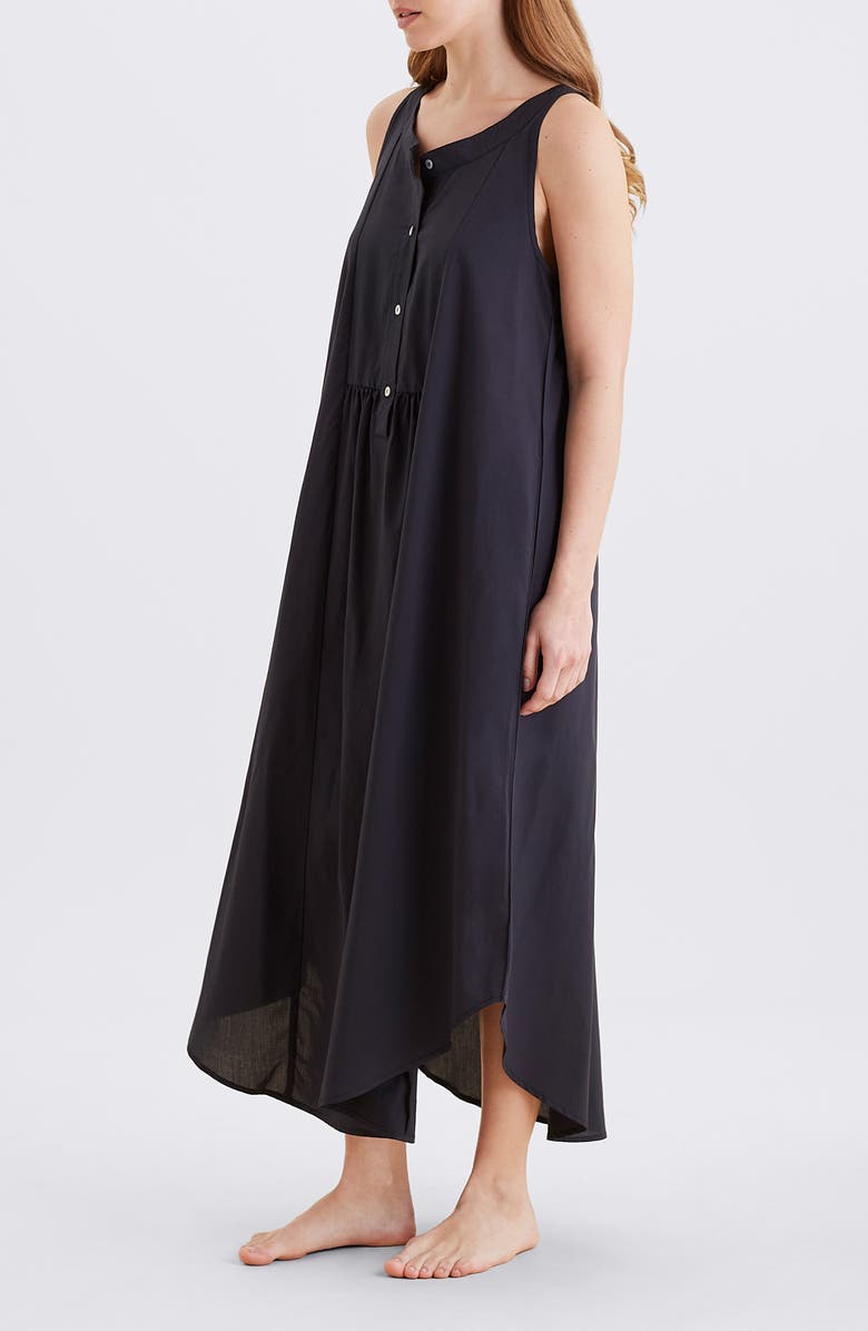 Papinelle Madison Button-Up Maxi Nightgown, Alternate, color, 