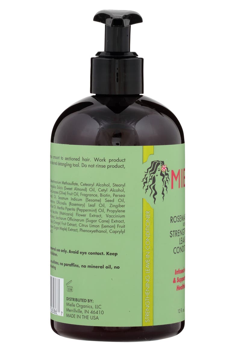 Rosemary Mint Strengthening Leave-In Conditioner, Alternate, color, NO COLOR