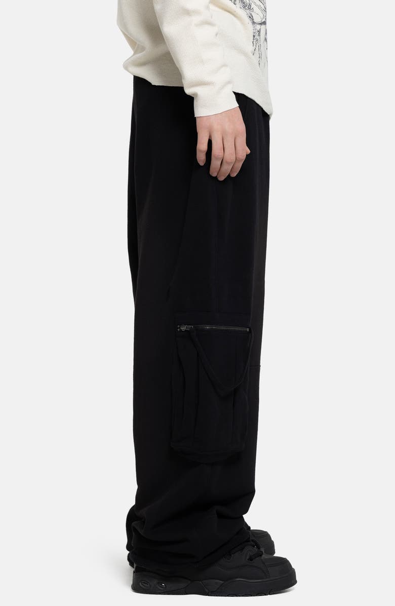 JADED LONDON Cargo XL Monster Joggers, Alternate, color, Black