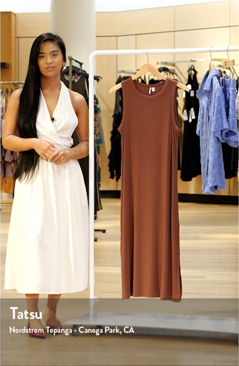 Moonlight Rib Tank Nightgown, sales video thumbnail