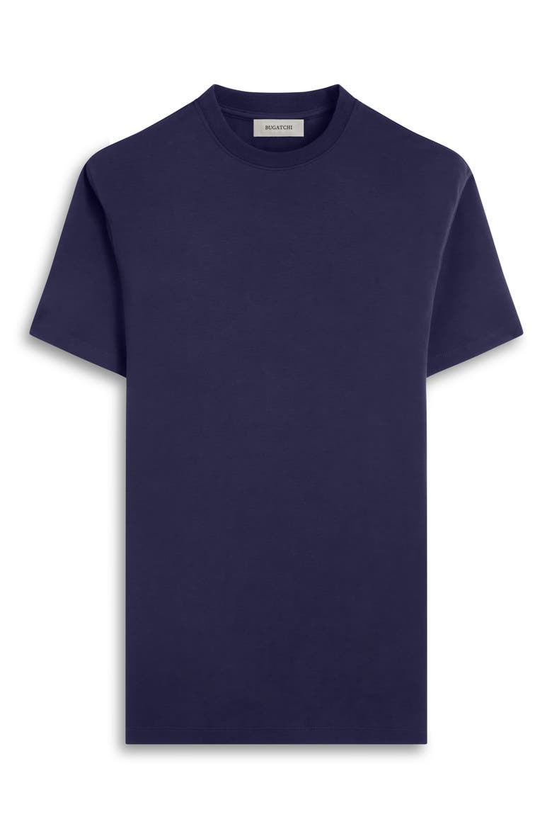 Hank Solid Pima Cotton T-Shirt, Alternate, color, NAVY