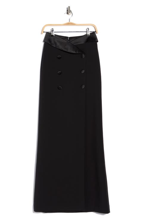 Diara Tuxedo Maxi Skirt