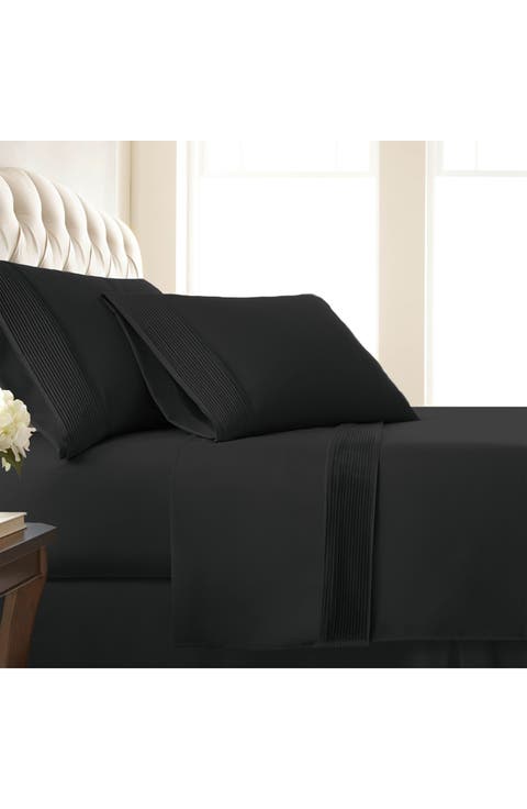 Premium Collection Pleated Extra Deep Pocket Sheet Set