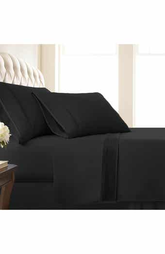 SOUTHSHORE FINE LINENS Premium Collection Pleated Extra Deep Pocket Sheet Set