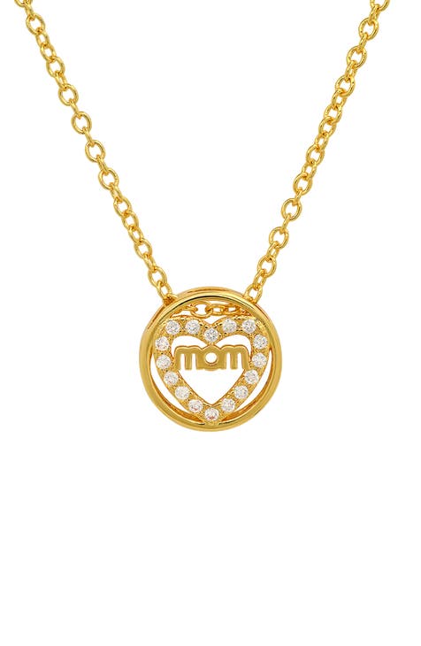 Mom Pendant Necklace