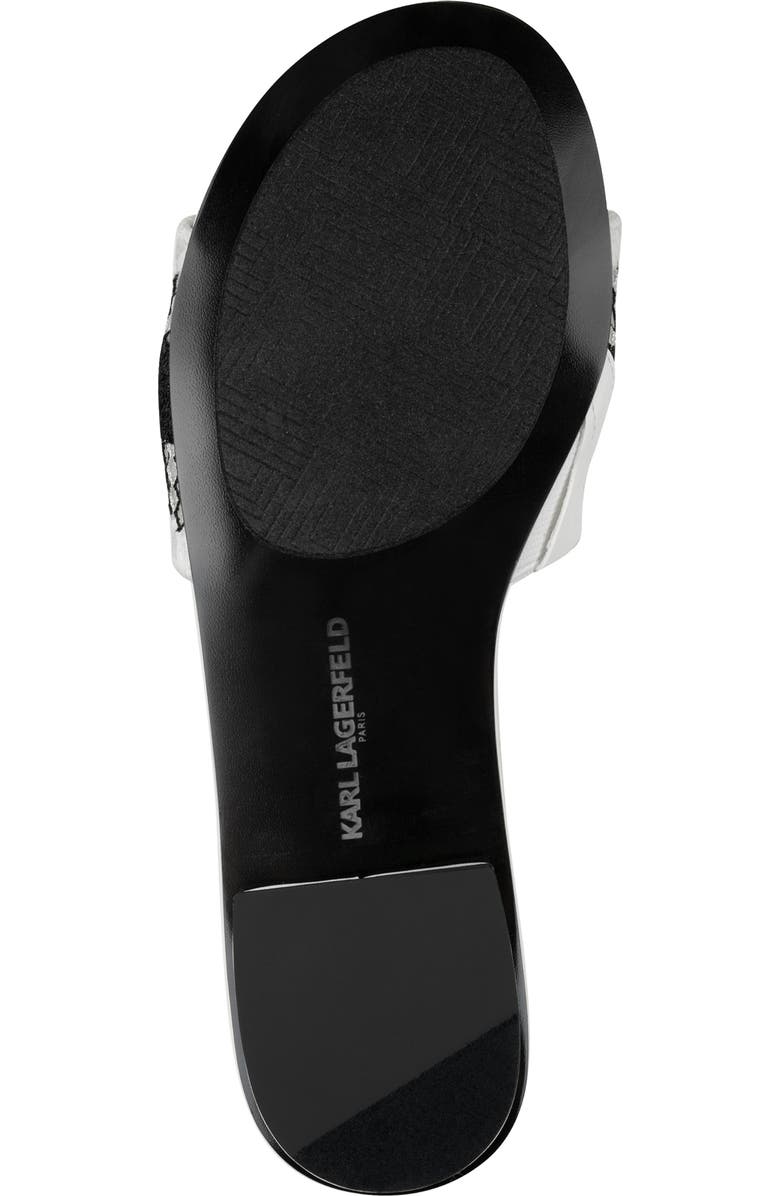 KARL LAGERFELD PARIS Cairra Slide Sandal, Alternate, color,