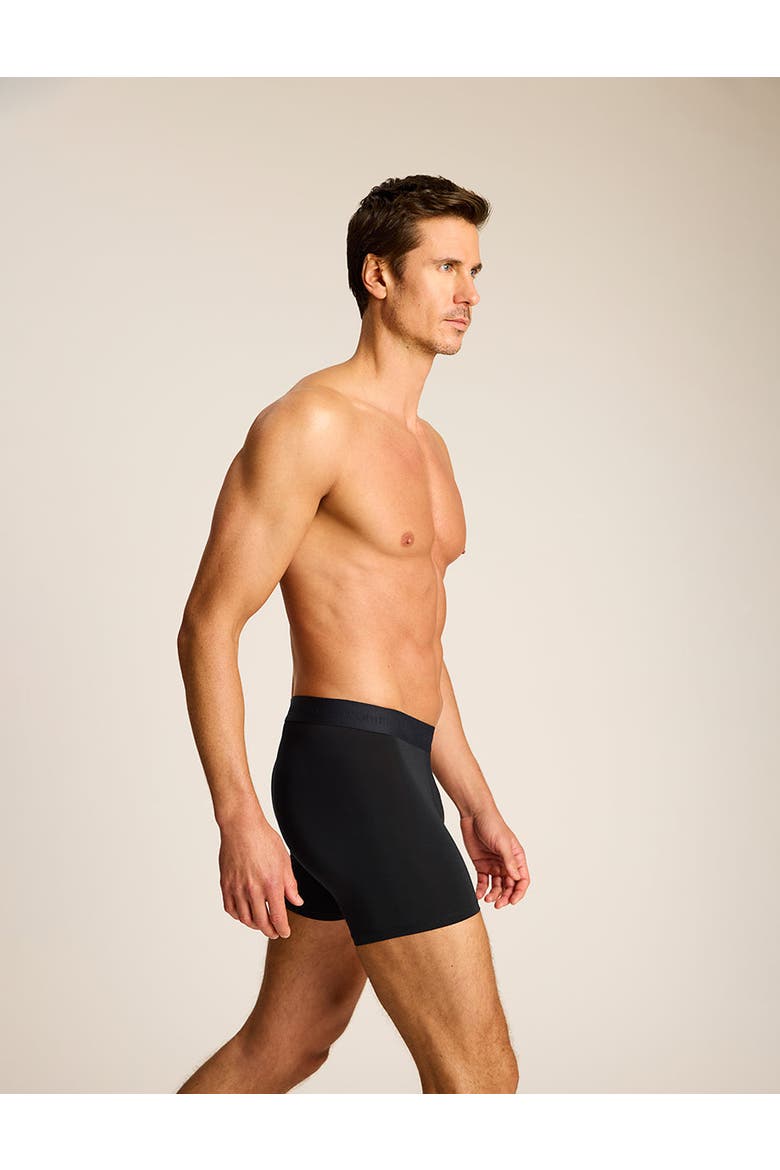 Essential Modal Modern Fit Boxer Brief, Alternate, color, Black