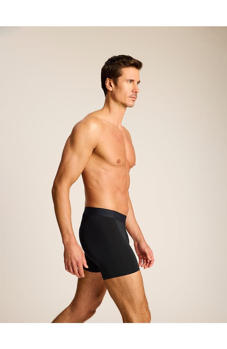 Commando Classic Boxer Brief 3-Pack, Alternate, color, Black