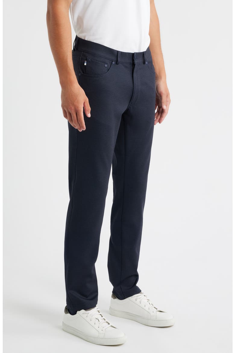 Chuck Hi Flex Modern Fit Five-Pocket Pants, Alternate, color, NAVY