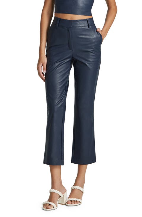 Women's Blue Leather Pants | Nordstrom Rack