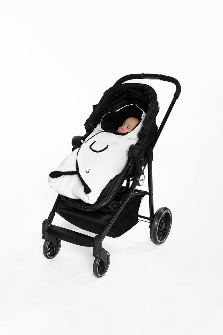 Nido Plush Lined Baby Wrap for Bassinet Car Seats and Strollers, Alternate, color, Off-White
