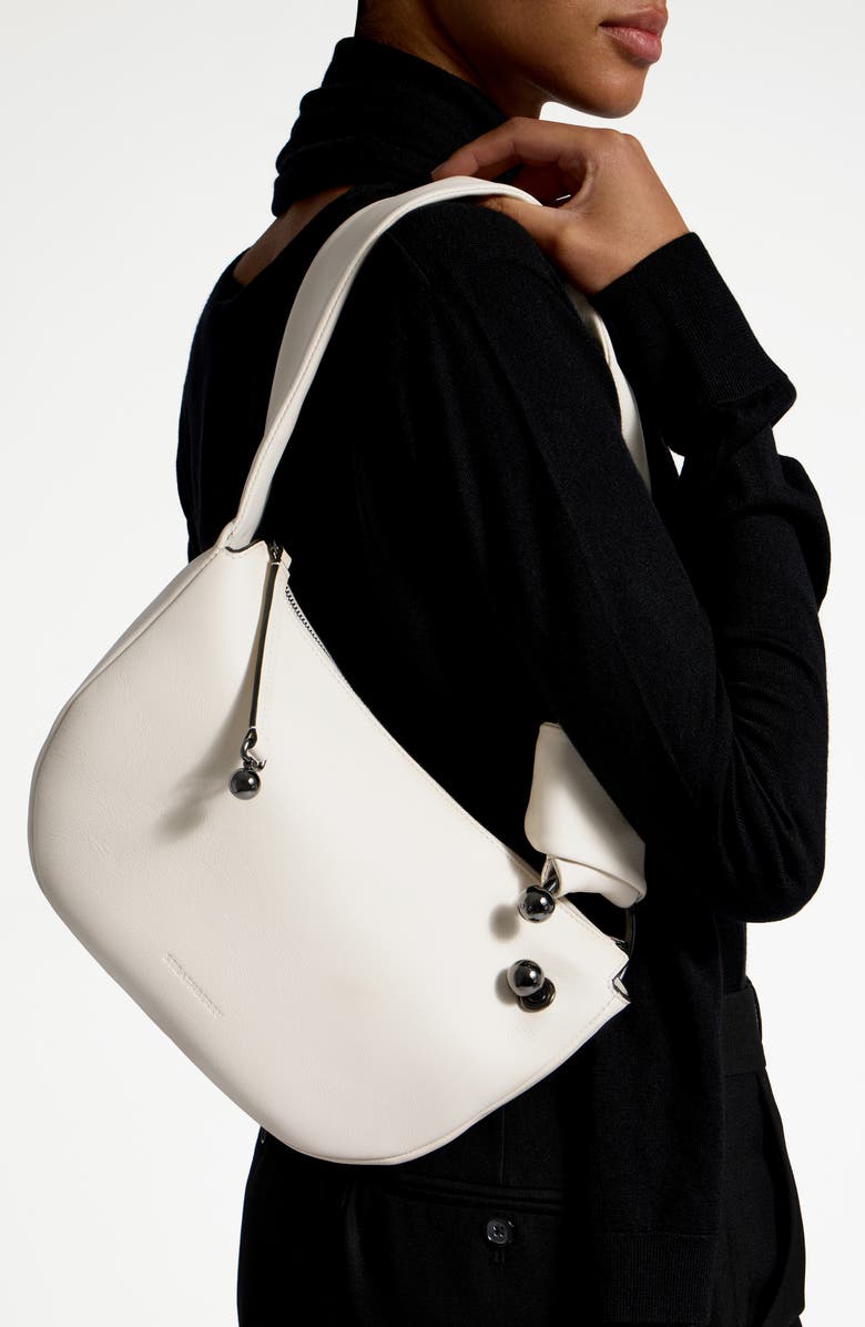 Strathberry Mini Halo Leather Shoulder Bag, Alternate, color,