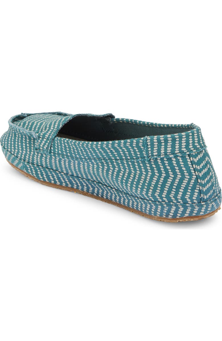 Sanuk Izabella Flat, Alternate, color, Malachite