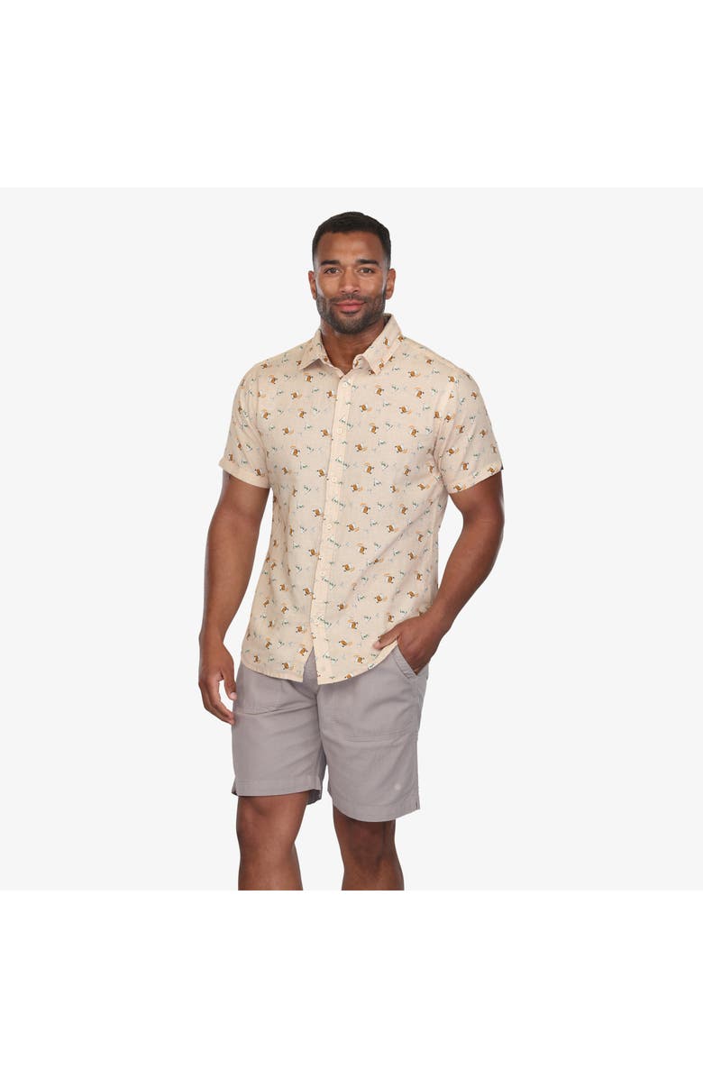 Vustra On The Rocks Button-Down Shirt, Main, color, 