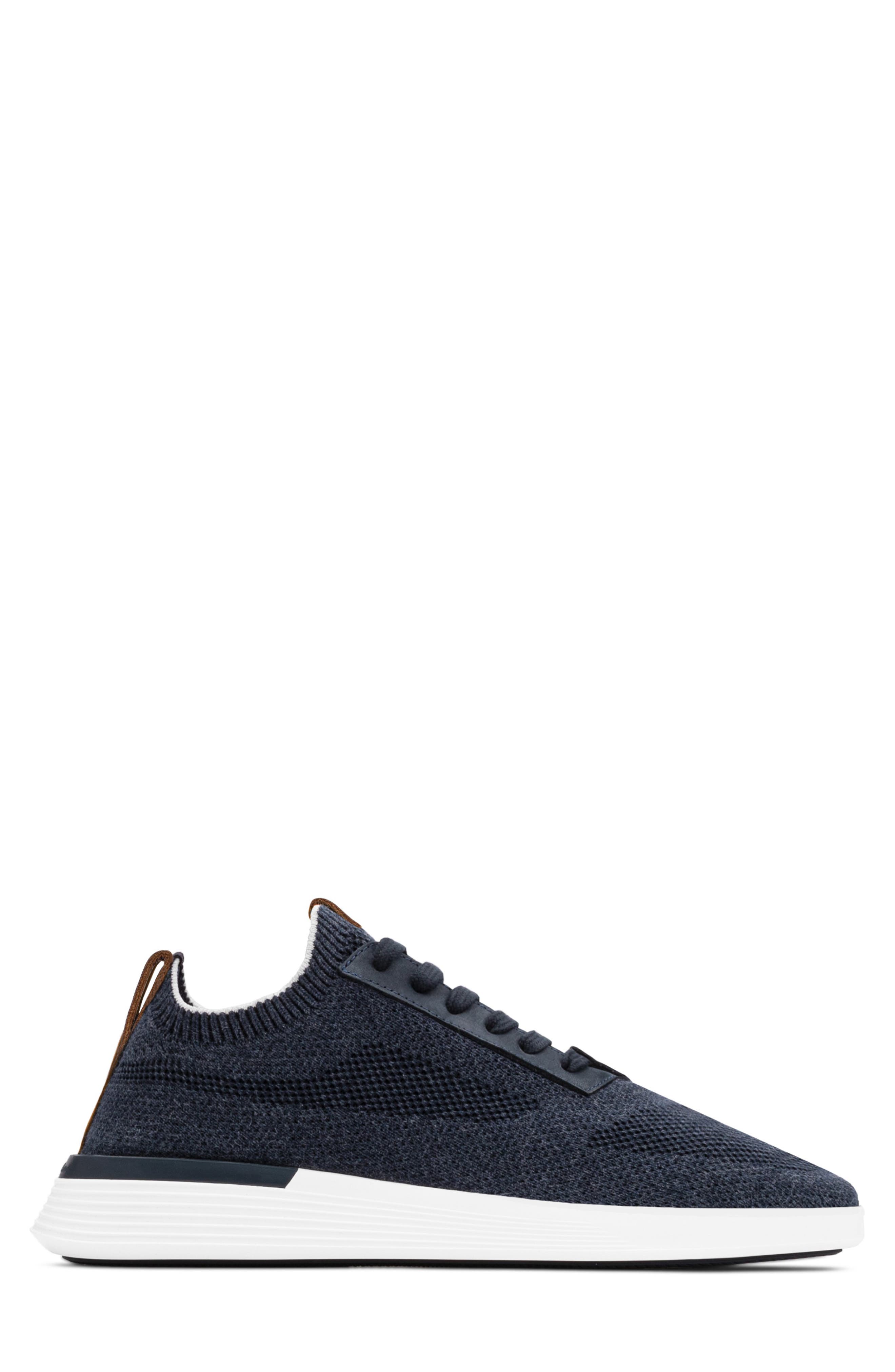 Wolf & Shepherd Supremeknit Sock Sneaker, Alternate, color, Navy/ White