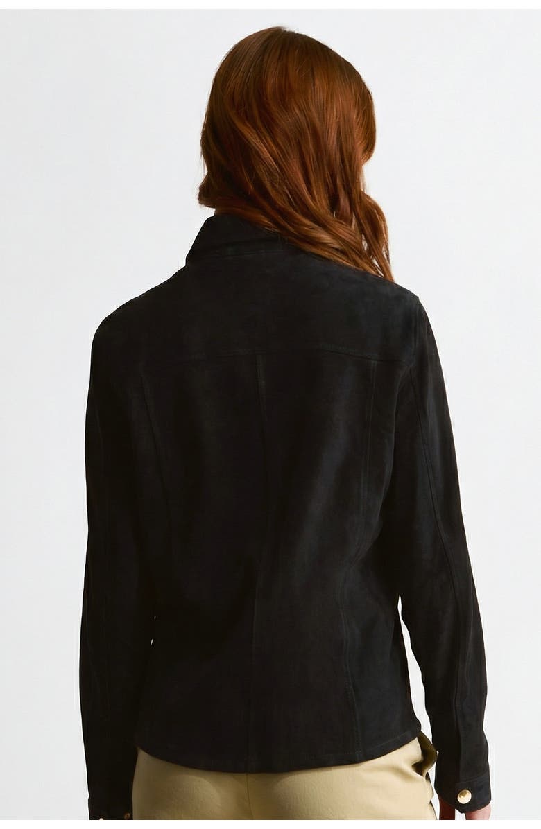 FURNIQ UK Sabine Suede Shirt, Alternate, color, 