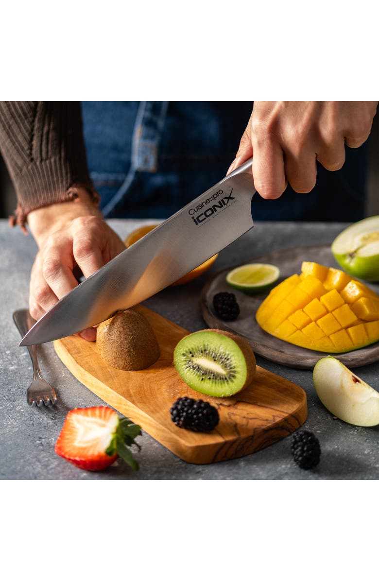 Cuisine::pro<sup>®</sup> iconiX<sup>®</sup> 8" Chef's Knife, Alternate, color, Black