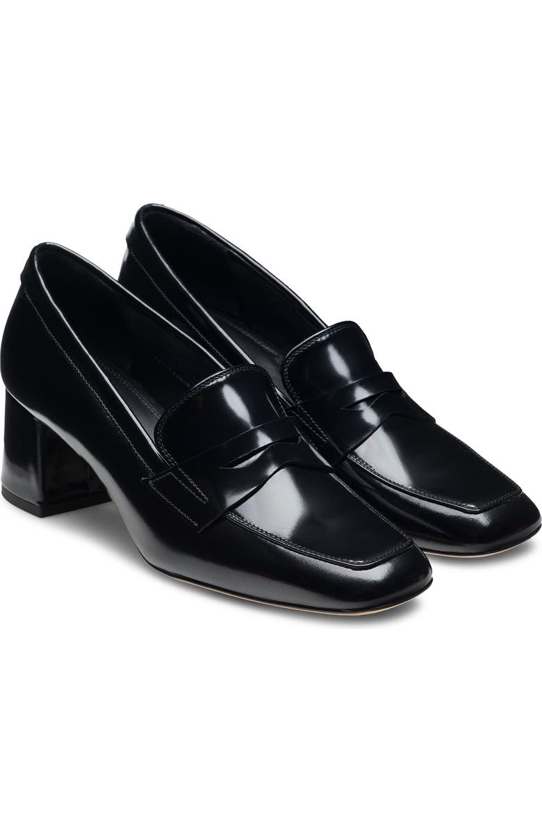 Magnanni Stasia Penny Loafer Pump, Main, color, Black