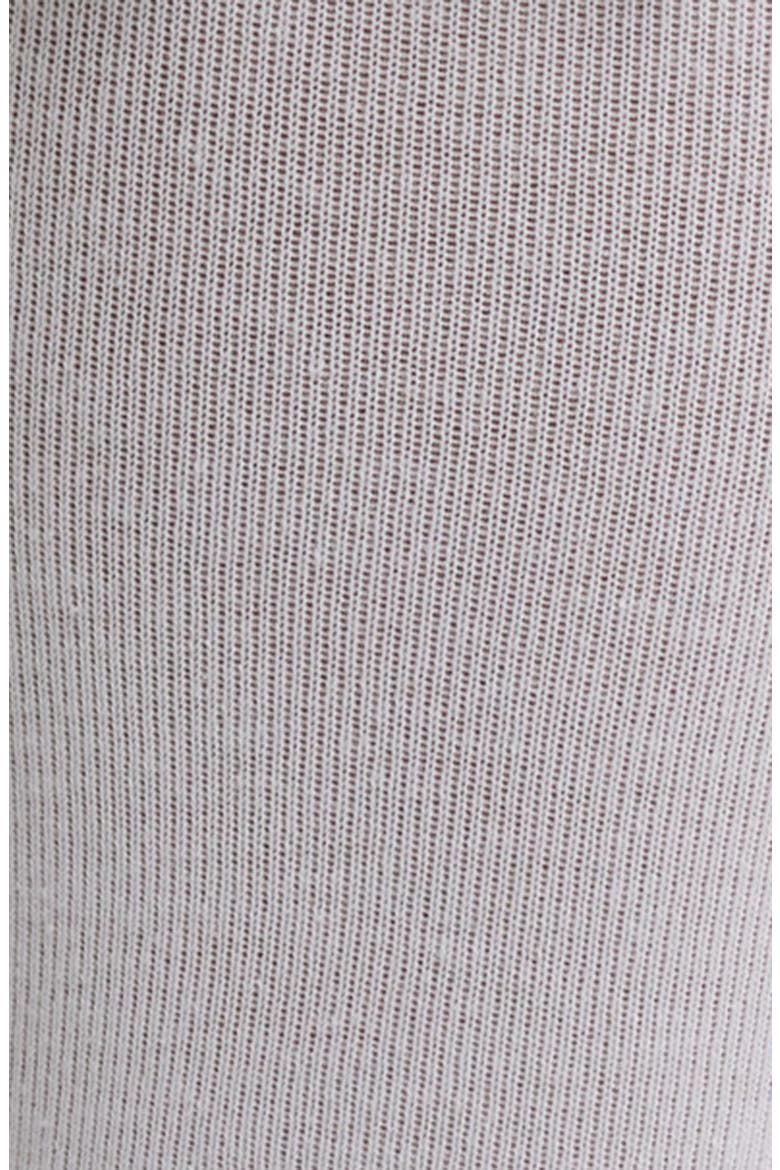 Charmed Edge Knee High Socks, Alternate, color, WHITE