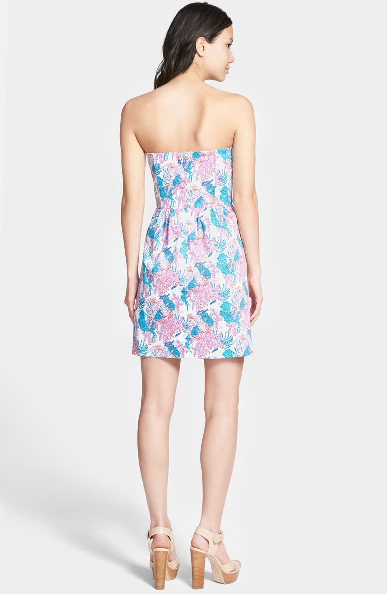 vineyard vines 'Ocean Life' Strapless Dress | Nordstrom
