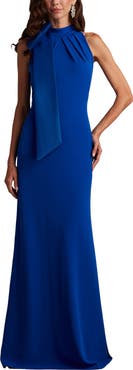 Tadashi Shoji Bow Neck Gown