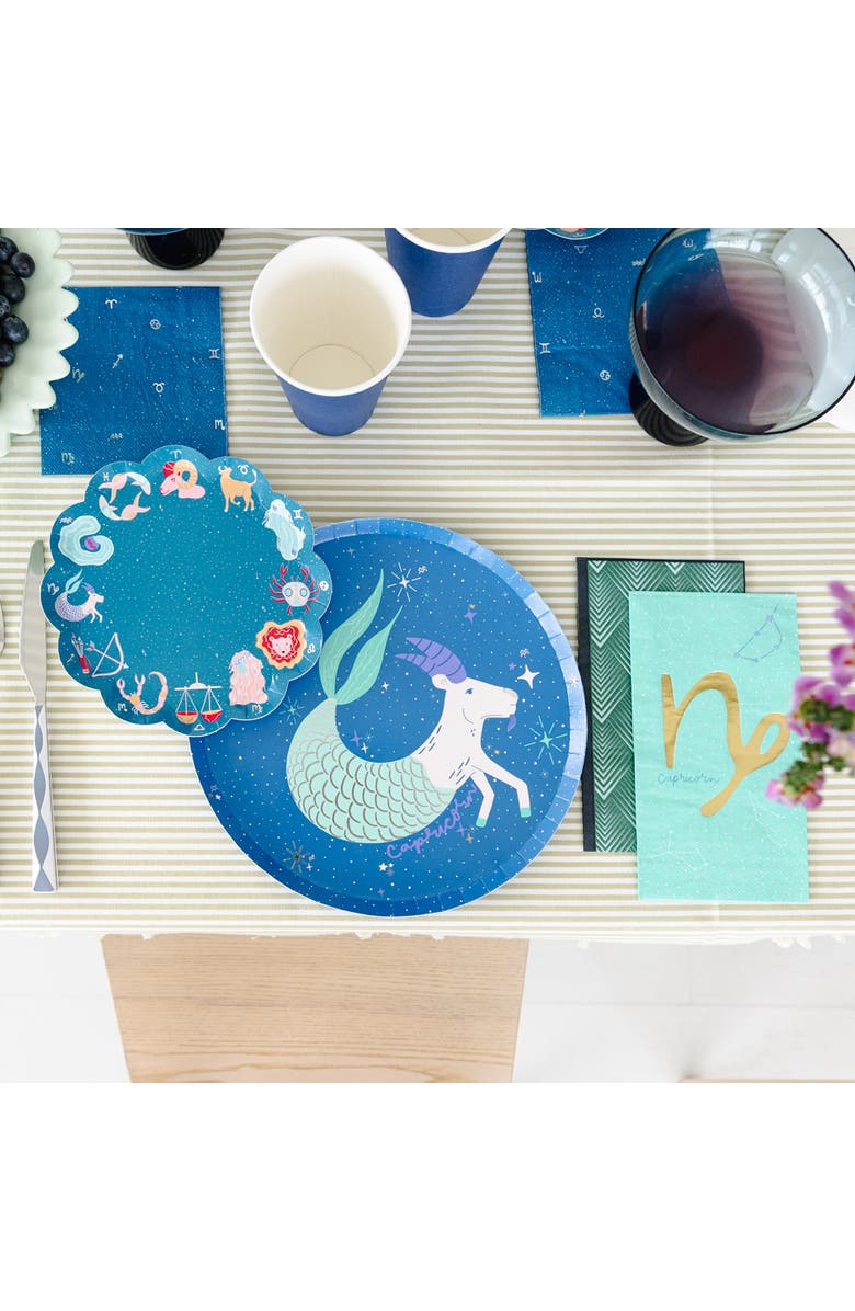 Jollity & Co. Zodiac Themed Cocktail Napkins, Alternate, color, Assorted Pre-Pack