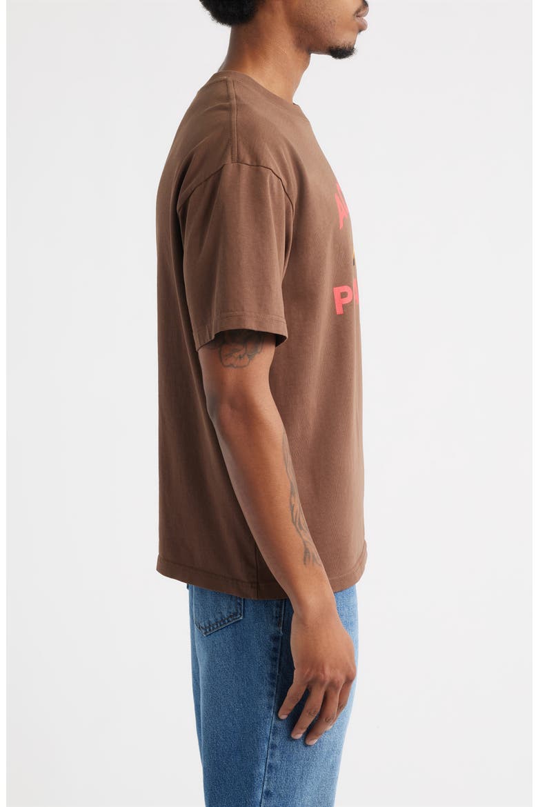 Act Dumb Play Smart Graphic T-Shirt, Alternate, color, BROWN