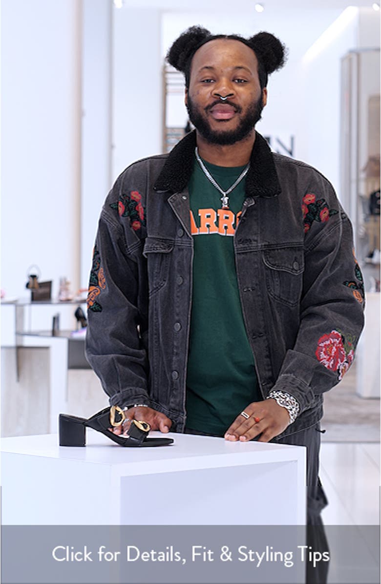 Olga Buckle Block Heel Sandal, sales video thumbnail