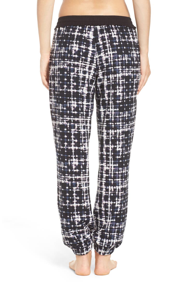 Jogger Pants, Alternate, color, BLACK PLAID