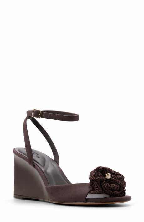 Bridget Ankle Strap Wedge Sandal
